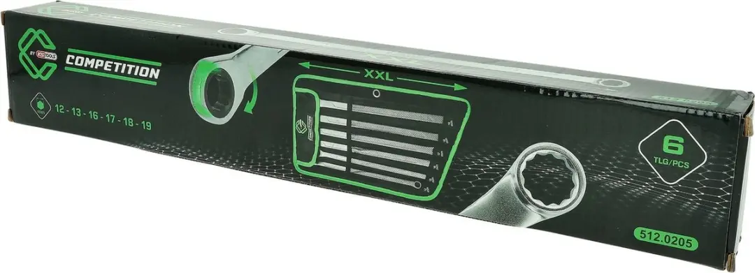 KS Tools 512.0205 Ringsleutel met ratelset 6-delig - afbeelding 5 van 6