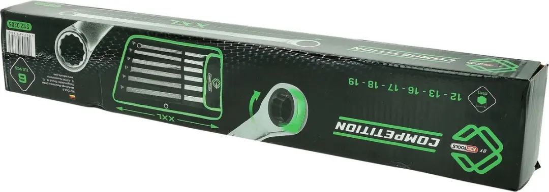 KS Tools 512.0205 Ringsleutel met ratelset 6-delig - afbeelding 4 van 6