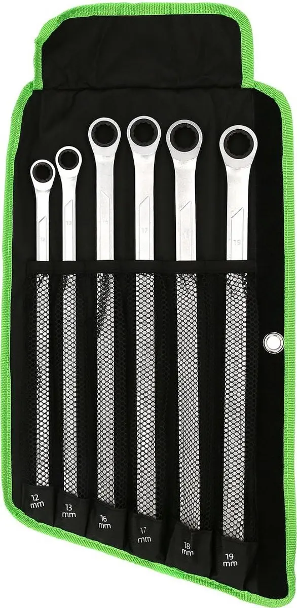 KS Tools 512.0205 Ringsleutel met ratelset 6-delig - afbeelding 3 van 6