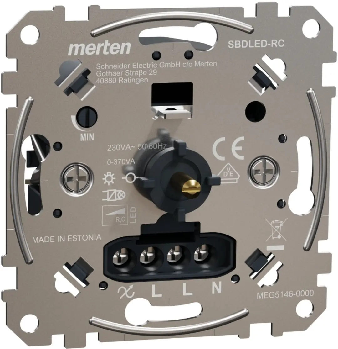 Merten MEG5146-0000 Multiwire LED draaidimmer