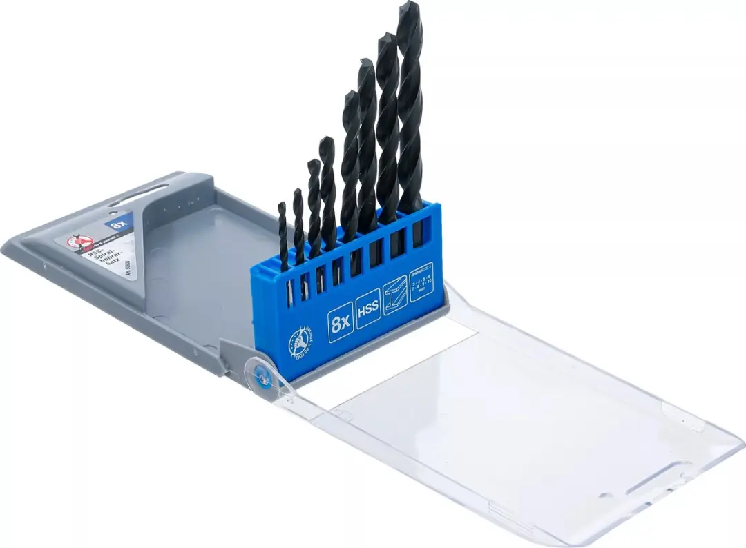 BGS technic HSS-spiraalborenset 3-10mm - 8-delig - afbeelding 2 van 6