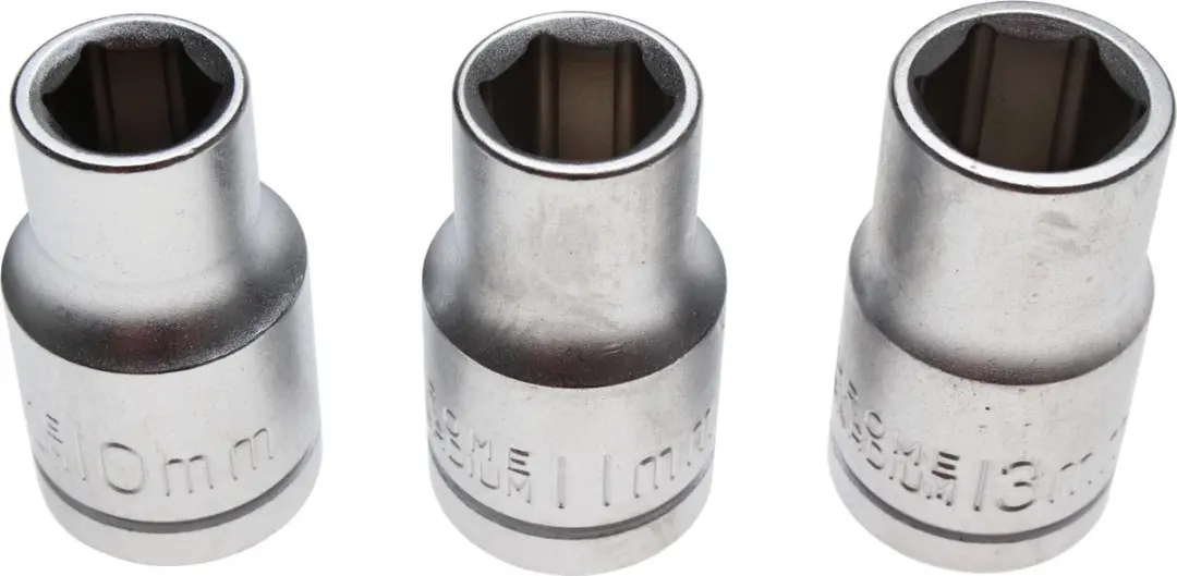 BGS technic 15123 Doppenset 1/2 inch - 10, 11, 13mm - 3 stuks - afbeelding 2 van 3