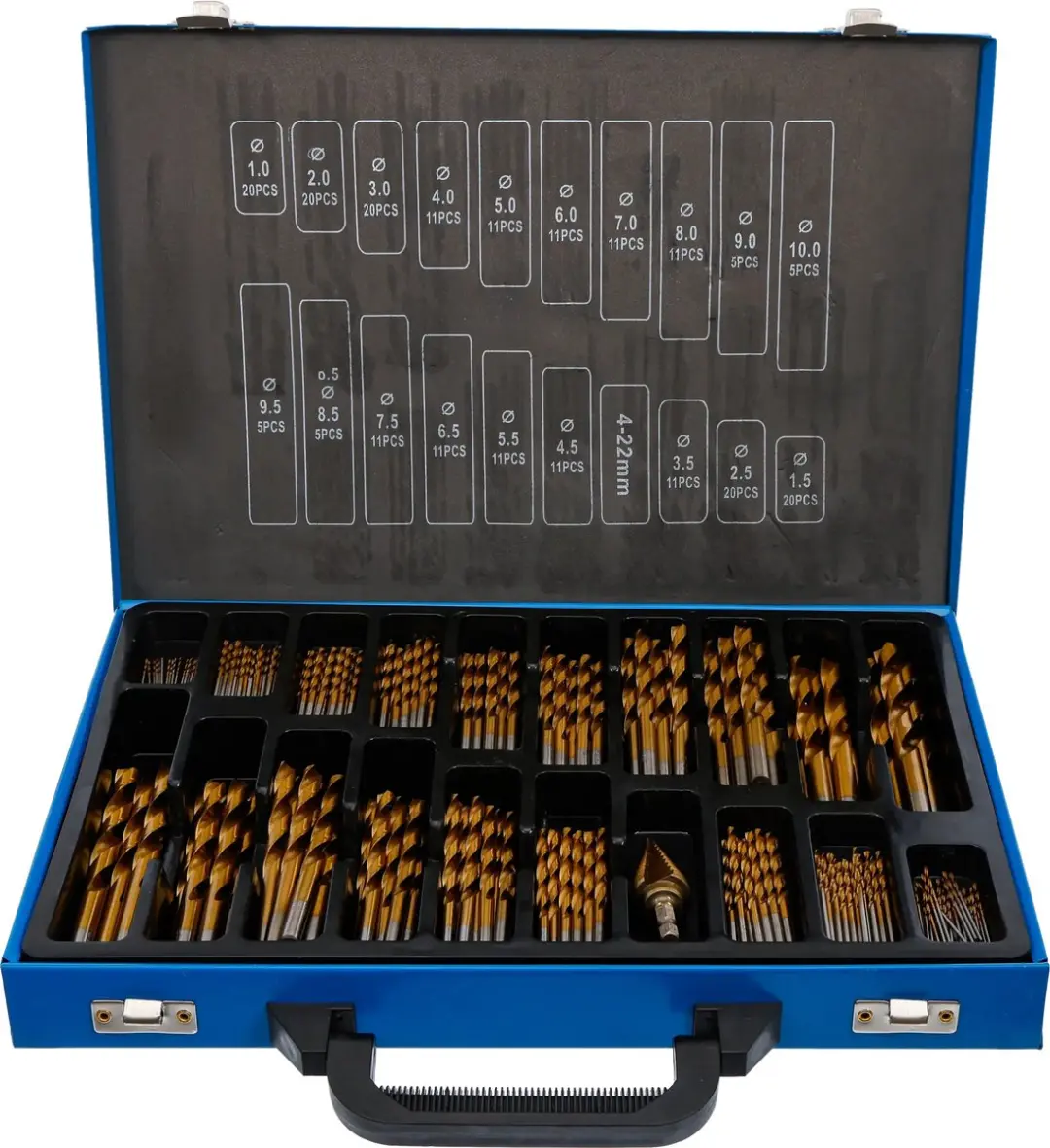 BGS technic 72130 Spiraalboren- en Trappenboorset - 231-delig - afbeelding 6 van 6