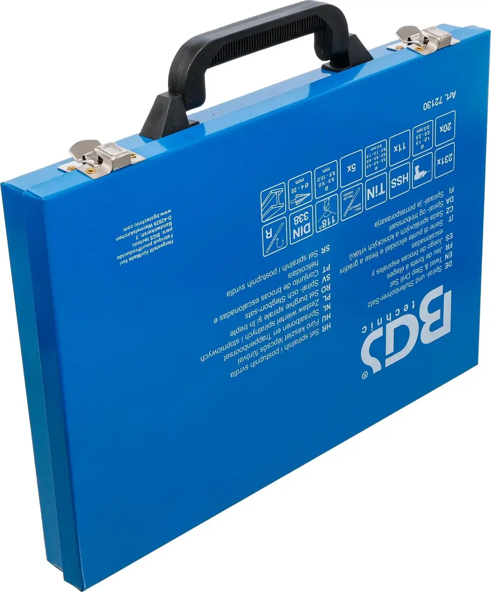 BGS technic 72130 Spiraalboren- en Trappenboorset - 231-delig - afbeelding 2 van 6