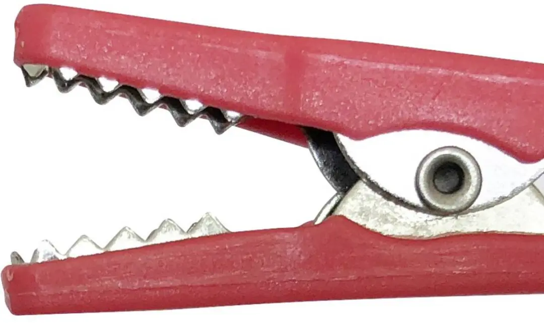 Voltcraft MSK-104 Krokodillenklem Stekker 4 mm - Zwart/Rood - afbeelding 2 van 5