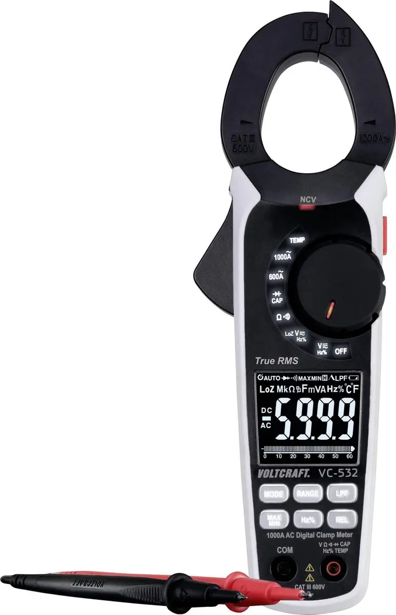 Voltcraft VC-532 Digitale Stroomtang