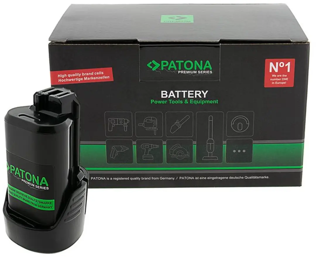 Patona Li-ion accu 12V 3000mAh voor Bosch BAT411
