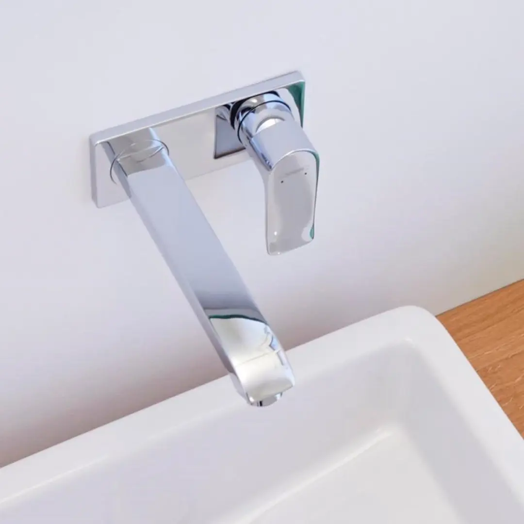 Hansgrohe Talis E Afbouwdeel Wastafelkraan - Glans Goud - afbeelding 4 van 4