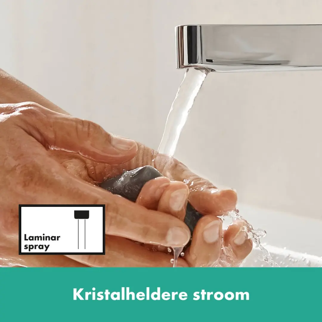 Hansgrohe Finoris 110 76023000 Wastafelmengkraan - Chroom - afbeelding 5 van 6