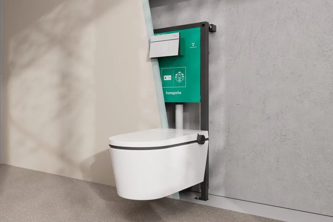 Hansgrohe iFrame Element E 66003700 Bedieningsplaat - Mat Wit - afbeelding 2 van 6