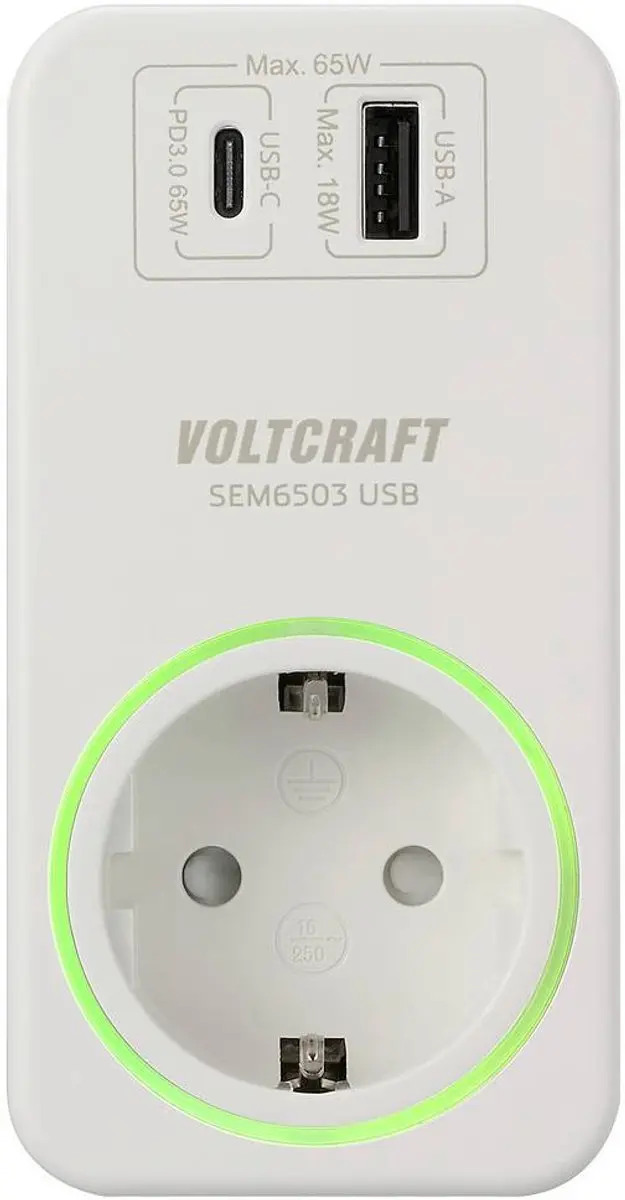 Voltcraft SEM6503 Energiekostenmeter - afbeelding 2 van 5