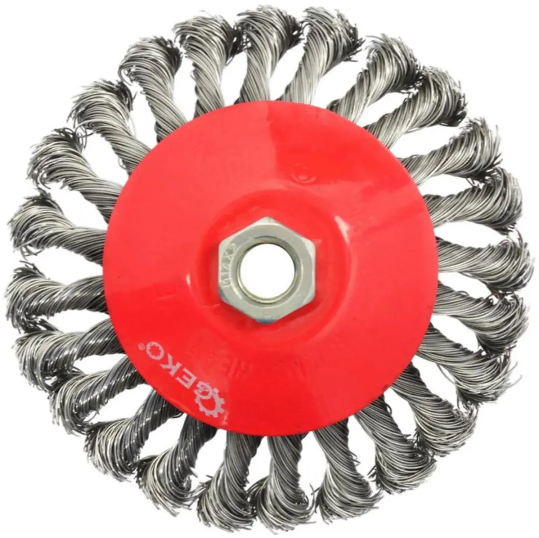 GEKO G00607 Staalborstel - M14 - 125 mm - afbeelding 6 van 6