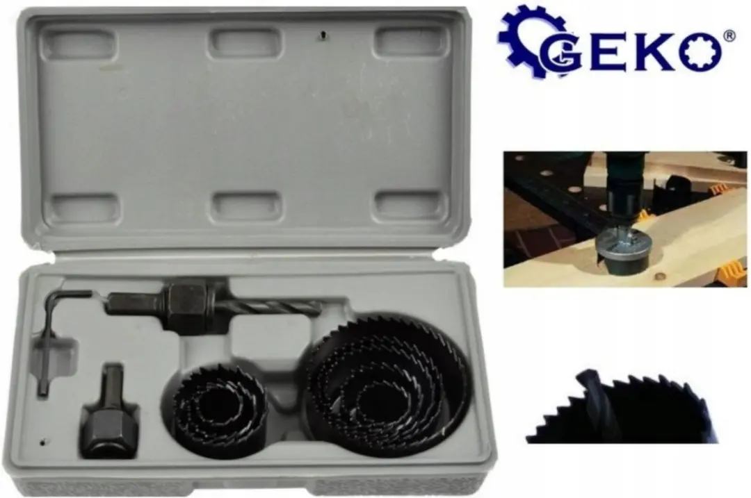 GEKO G30001 Gatenzaagset - 19-64mm - 11-delig - afbeelding 2 van 6