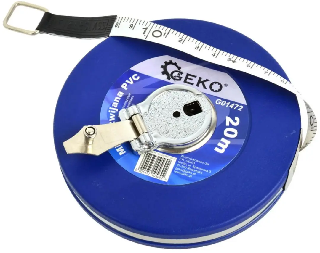 GEKO Meetlint 20m glasvezel G01472 - Blauw - afbeelding 2 van 3