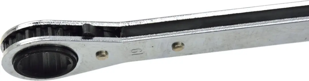 GEKO Dubbel Ratelsleutelset 12-punts 6-22mm - 5-delig - afbeelding 4 van 6