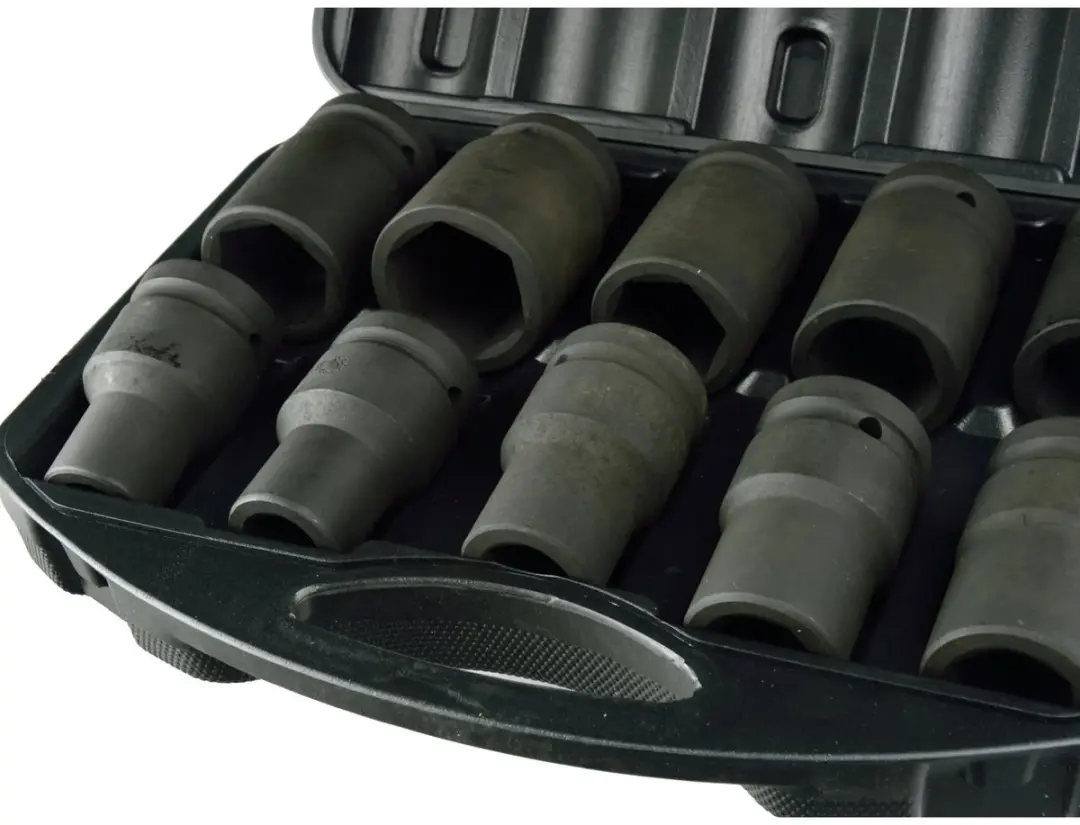 GEKO G10075 Dopsleutelset - 10-delig - Zwart - afbeelding 3 van 4