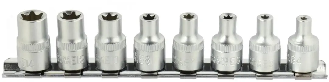 GEKO G13530 Torx Dopsleutelset E4-E14