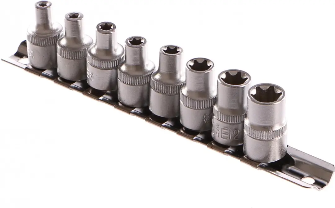 GEKO G13530 Torx Dopsleutelset E4-E14 - CrV Staal - afbeelding 2 van 4