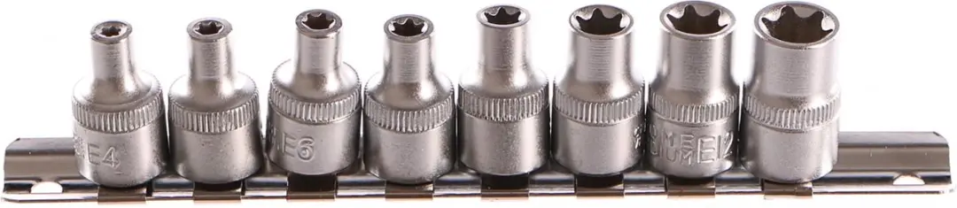 GEKO G13530 Torx Dopsleutelset E4-E14 - CrV Staal - afbeelding 3 van 4