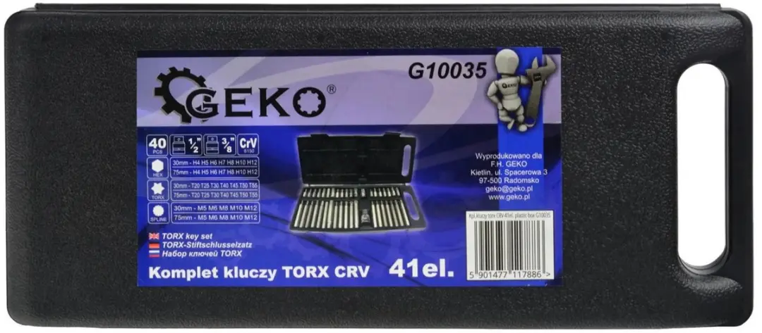 GEKO 41-delige bitset
