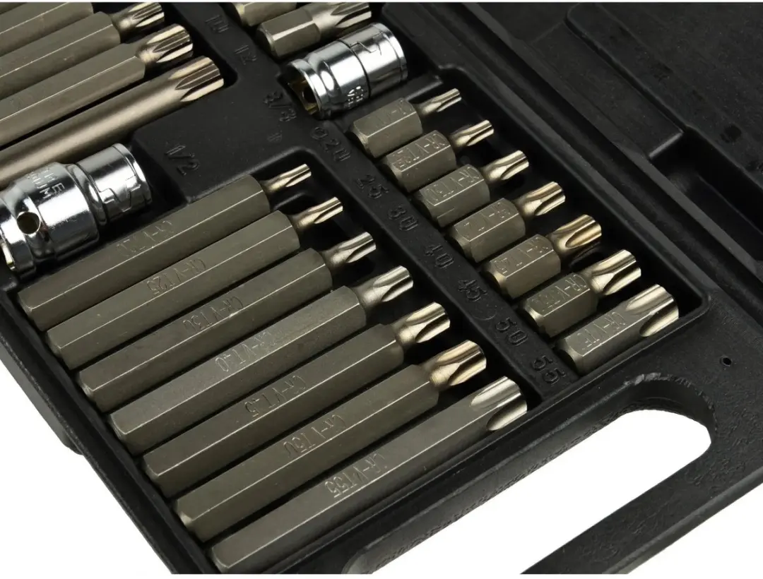 GEKO 41-delige bitset - Hex, spline & Torx - afbeelding 3 van 6