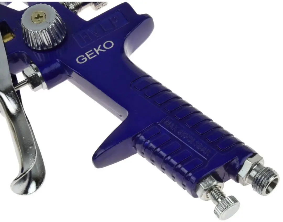GEKO HVLP Verfspuit 1.4 mm - 0.60L - Blauw - afbeelding 5 van 6