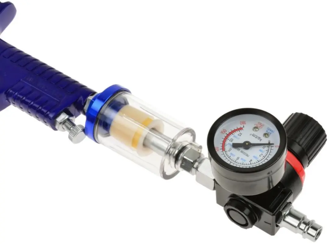 GEKO HVLP Verfspuit 1.4 mm - 0.60L - Blauw - afbeelding 3 van 6