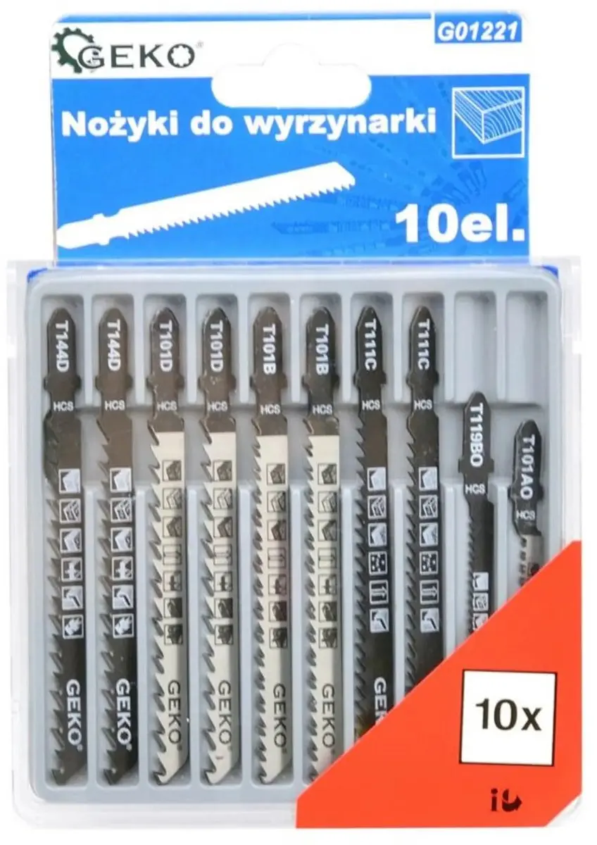 GEKO Jigsaw zaagbladen set