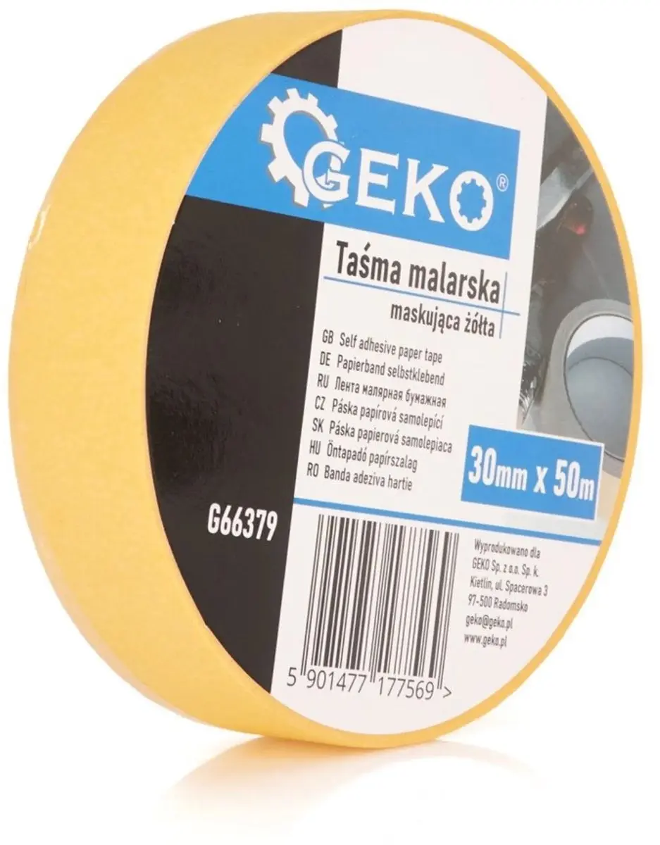 GEKO Gele schilderstape