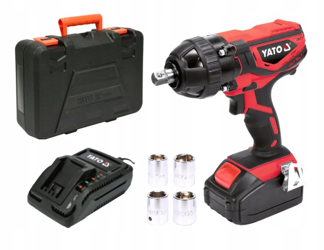 Yato YT-82804 Accu Slagmoersleutel - 18V - 300Nm - 1/2" - afbeelding 2 van 6