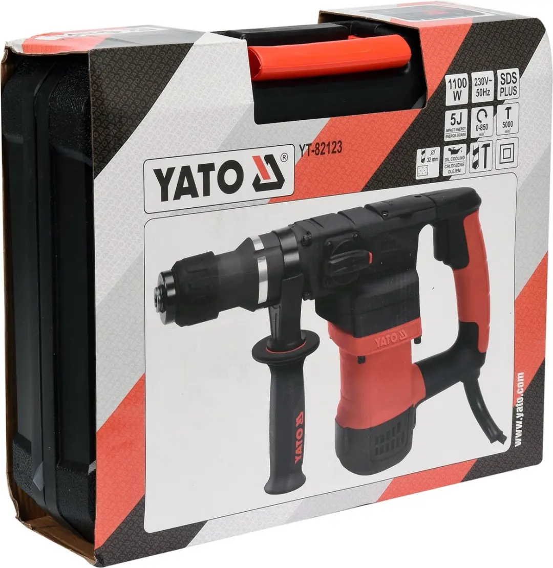 Yato YT-82123 SDS-Plus Boorhamer - 1100W - afbeelding 2 van 6