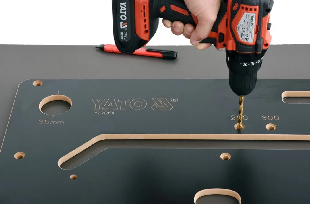 Yato YT-70890 Werkblad Freessjabloon - 100cm - afbeelding 4 van 4