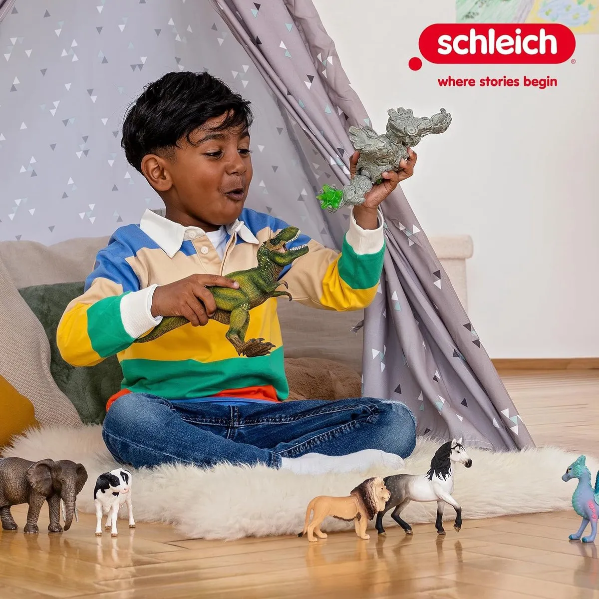 Schleich Tyrannosaurus Rex Speelfiguur 14525 - Multicolor