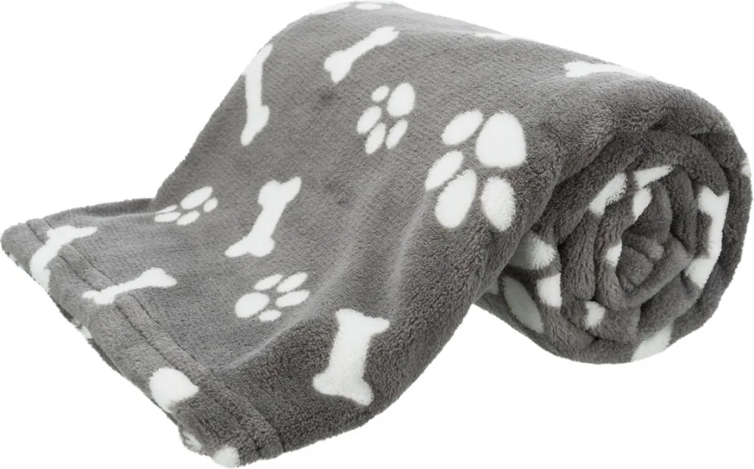 Trixie Hondendeken Kenny Fleece Bot/Pootjes - Grijs