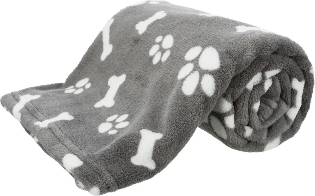 Trixie Hondendeken Kenny Fleece Bot/Pootjes - Grijs