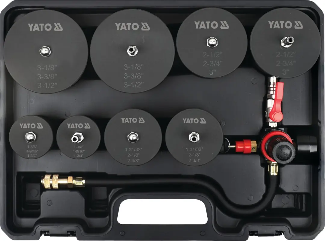 YATO YT-72962 Turbodruk Lekzoeker & Lekkagetester Set (35
