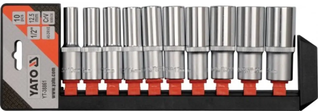 Yato YT-38861 Doppenset 1/2" 10-delig