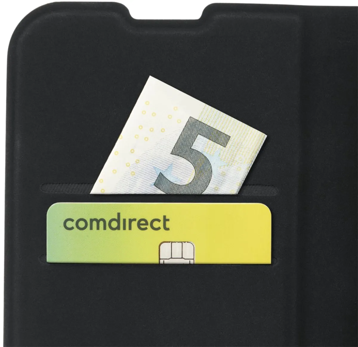 Hama Daily Protect Booklet iPhone 16e/17e Hoesje - 2 Pasjes - Zwart