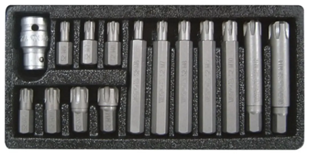Yato YT-0419 Ribe Schroevendraaierbitset