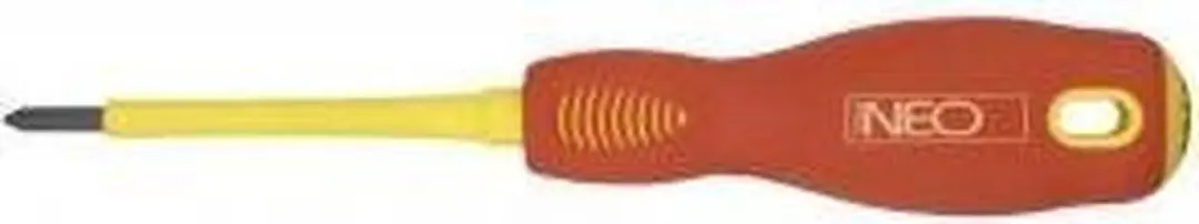 Neo Tools Schroevendraaier Pz0x60mm, 1000v, Crmo Staal