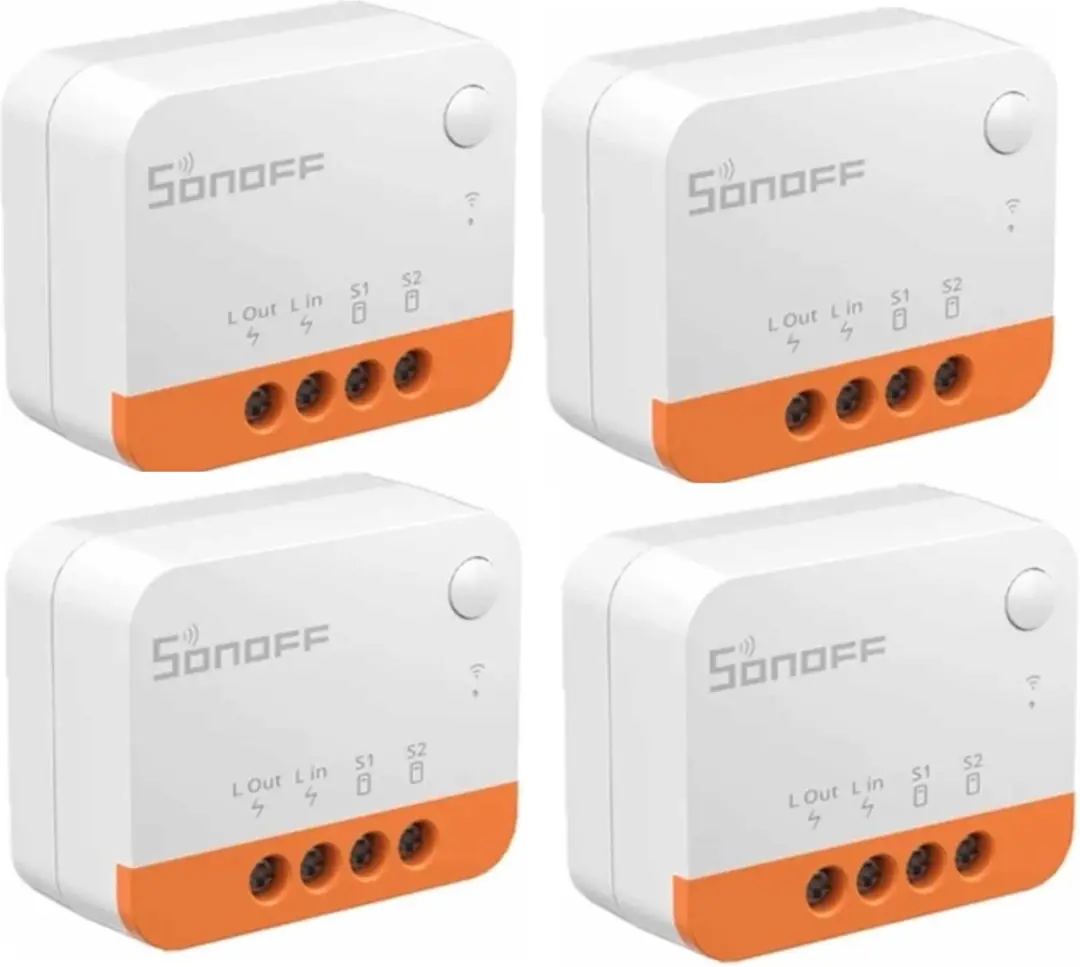4-pack Sonoff ZBMINI-L2 Extreme slimme schakelaar