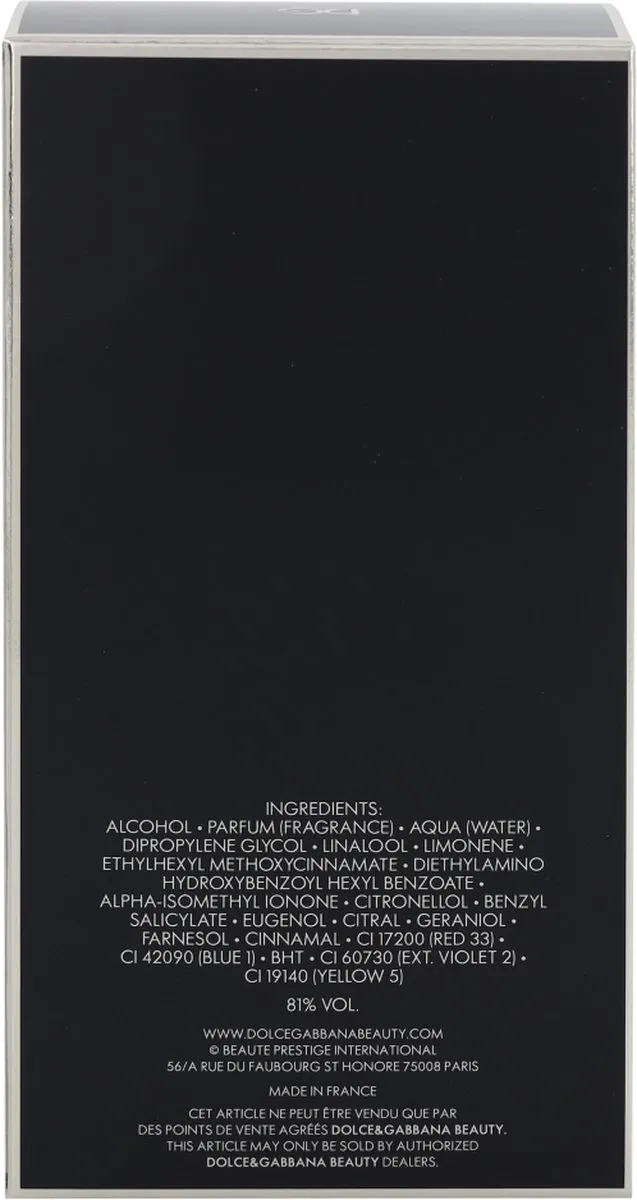 Dolce & Gabbana K Eau de Parfum 100ml