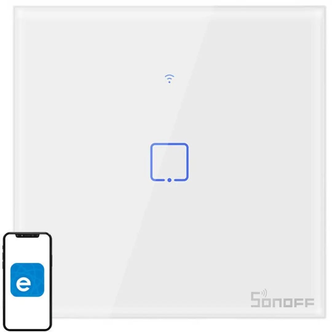 Sonoff T1 EU TX IM190314012 Smart Lichtschakelaar - Transparant - afbeelding 3 van 6