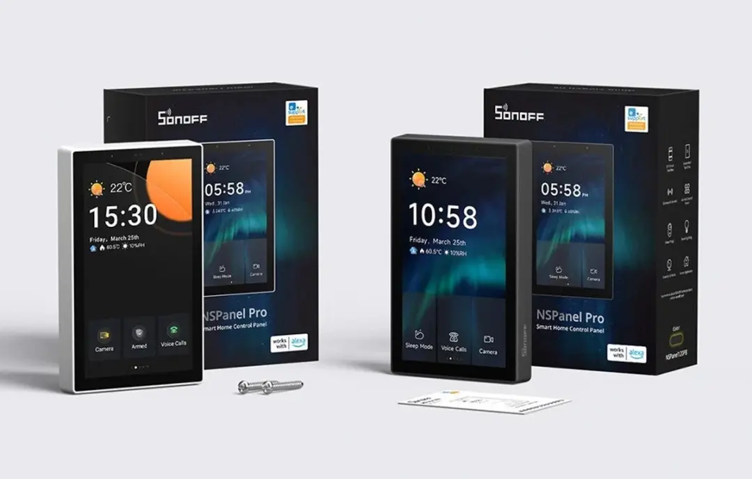 Sonoff NSPanel Pro NSPanel120PB Smart Home Hub - Zwart - afbeelding 5 van 6