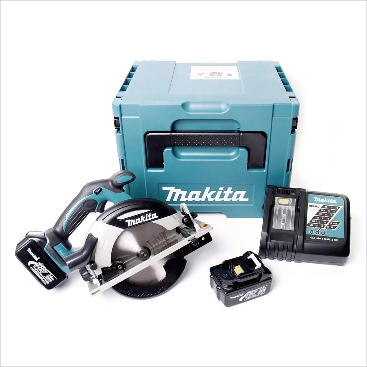 Makita DHS630RFJ 18V Accu Cirkelzaag - 165mm - 2x 3.0Ah - afbeelding 6 van 6