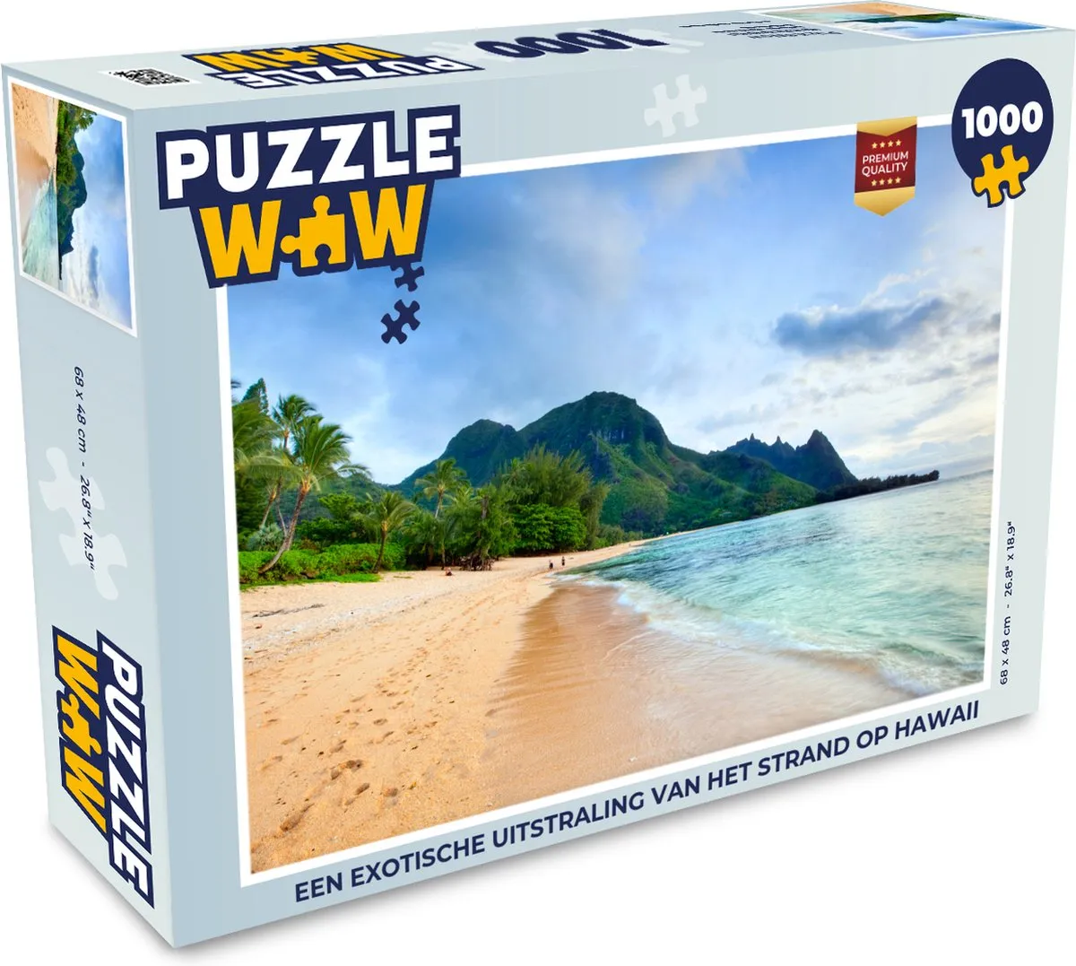 PuzzleWow Hawaii Legpuzzel 1000 Stuks