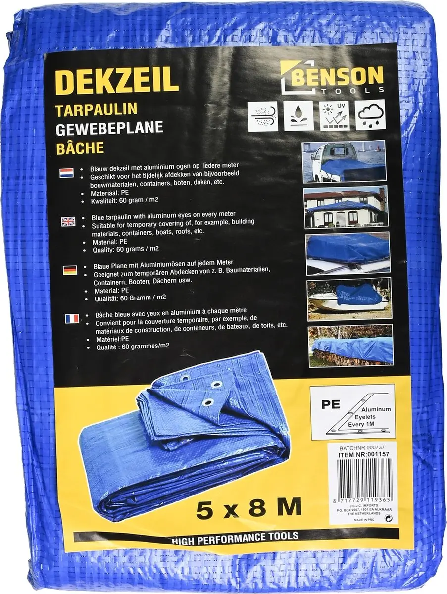 Benson Afdekzeil