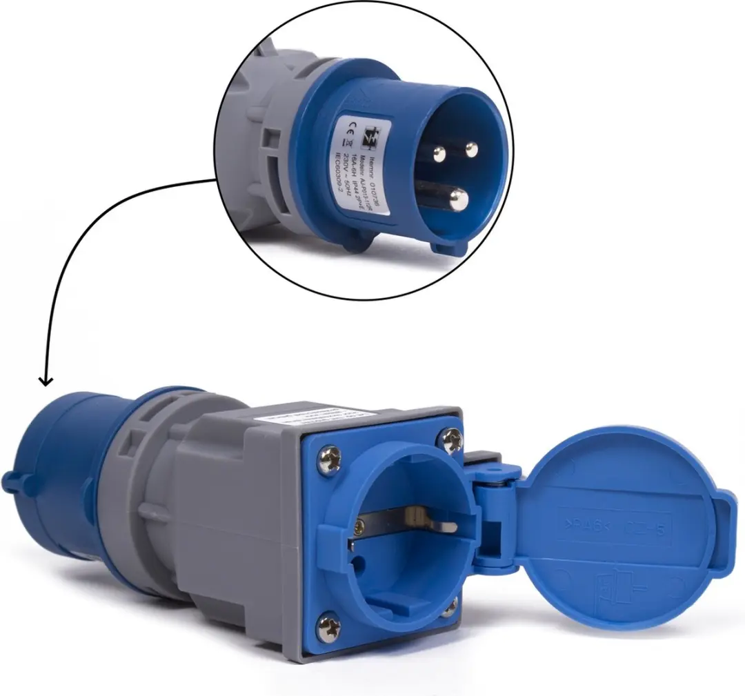 Benson CEE Stekker Verloop Contra Compact