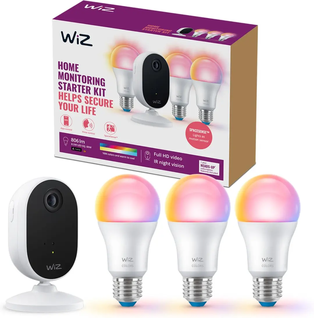 WiZ Beveiligingscamera Starter Kit WiFi