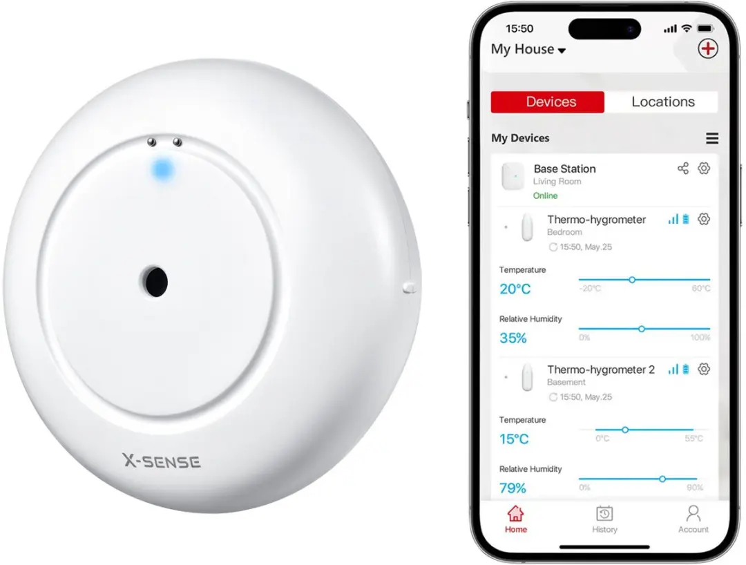 X-Sense SWS51 Slimme watermelder met WiFi